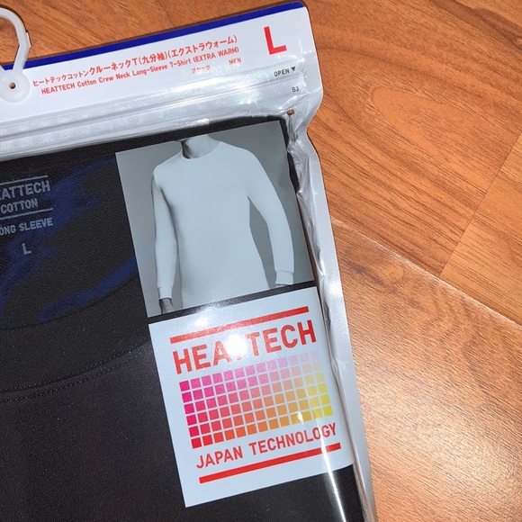 MEN’s Brand New in Packaging Uniqlo HEATTECH Extra Warm Crew Neck Long-Sleeve - Picture 7 of 8